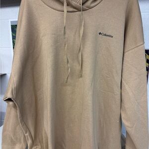 Columbia women’s Tan Hoodie with split sides